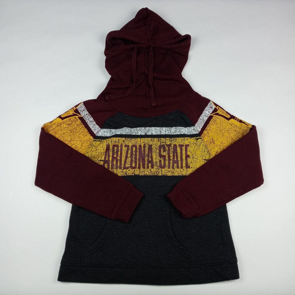 Arizona State Sun Devils ASU Hoodie High Neck NCAA Women's Size 4/6 Small